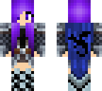 awsome purple wolf