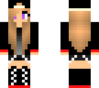 black and red girl