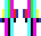 block colours  tv glitch