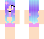 blue bikini girl