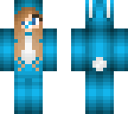blue bunny girl