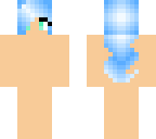 blue hair skin base