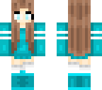 cute blue girl