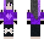 emo girl purple