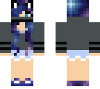 galaxy girl cat