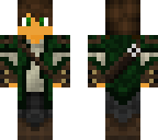 green brown archer