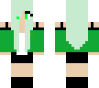 green outfit