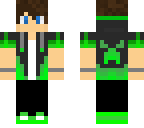 green swimmer guy