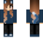 neko darker blue girl