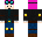 pink hair dan
