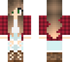 plaid girl