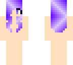 purple hair girl