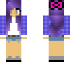 purple plaid