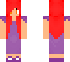 red-head in a dress
