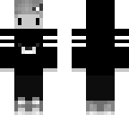 black and white
