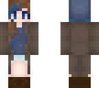 blue girl