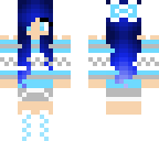 blue hair