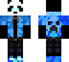 blue panda