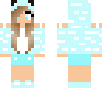 blue tiger girl