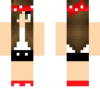 brown haired bandanna girl