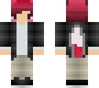 chibi red wolf boy