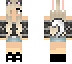 cool wolf and bunny or cat 