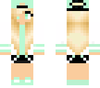 cute mint girl