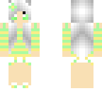edit light green light yellow girl unique skin