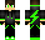 green lighting boy
