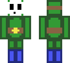 green schy guy