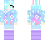 icy pastel girl edit