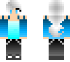 little blue girl