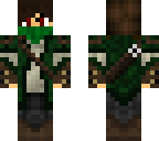 medieval assassin teen with green mask