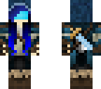 new me dark blue fox girl with banndana