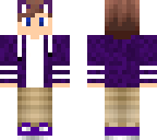 purple cat boy