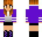 purple girl