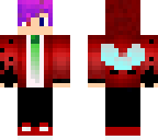 purple hair demon