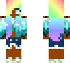 rainbow girl