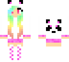 rainbow panda