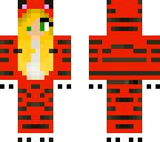 red tiger girl