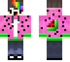 watermelon rainbow boy
