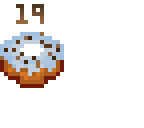 19 doughnuts
