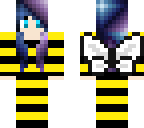 bee galaxy girl