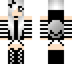 black skull girl