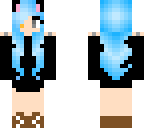 blue girl