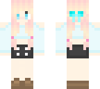 cute blue girl