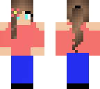 cute funtime craft sis' skin