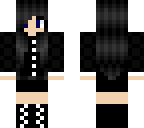 emo school girl