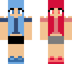 fire and water girl