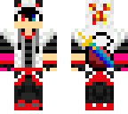 fire ice wolf pink arm update